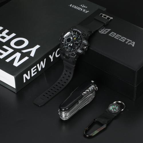 Подарунковий набір BESTA Box Peremoga Set з компасом Чорний (3364) Подарунковий набір BESTA Box Peremoga Set з компасом Чорний (3364)