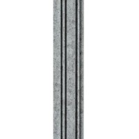 Декоративна стінова рейка Sticker Wall PS 2900x120x12 мм Камінь (SW-00002132)