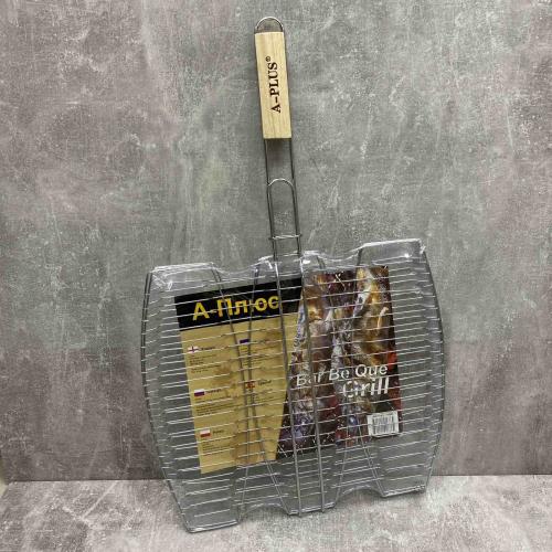 Решітка-гриль для риби 3 секції A-Plus 1886 Решітка-гриль для риби 3 секції A-Plus 1886