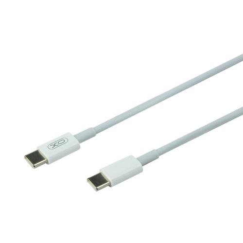 Мережевий зарядний пристрій XO L102 EU Dual PD2.0/3.0 type-C port 35W QC2.0/3.0 Type-C to Type-C White Мережевий зарядний пристрій XO L102 EU Dual PD2.0/3.0 type-C port 35W QC2.0/3.0 Type-C to Type-C White