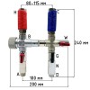 Змішувач-термостат бойлера водонагрівача Kvant Labaratory 9T FILTER з магнітним фільтром 1/2