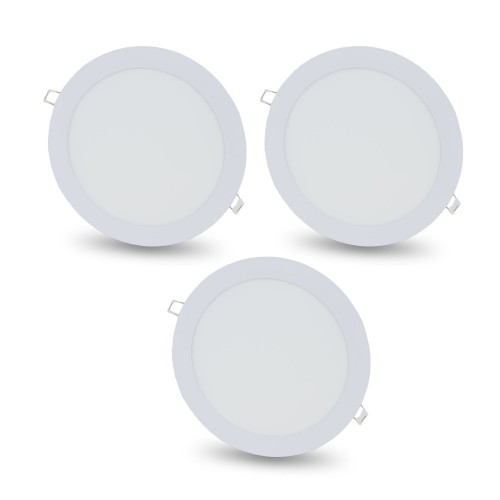 Комплект світильників світлодіодних Lightwell LW-R-RCD-12 12 W 3 шт Комплект світильників світлодіодних Lightwell LW-R-RCD-12 12 W 3 шт