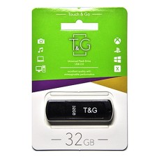 Флеш-накопичувач USB 32GB T&G 011 Classic Series Black (TG011-32GBBK)