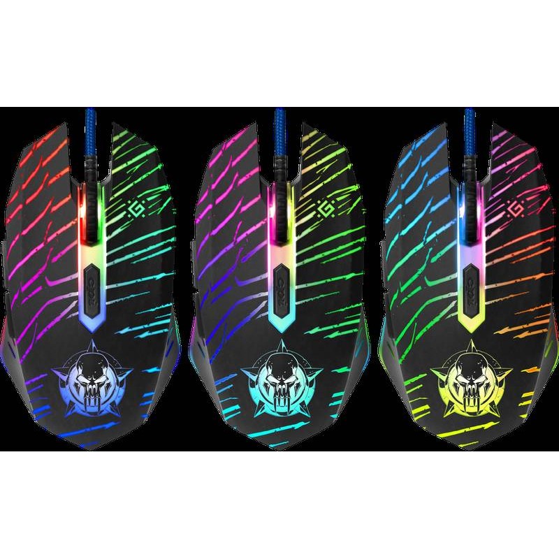 ІТ-набір миша/килимок Defender Dark Agent GM-590L Чорний (52590)