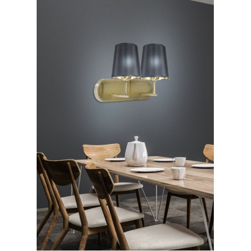 Бра Candellux Milonga 40x30 см Латунь (22-53510)