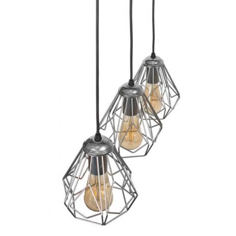 Світильник підвісний у стилі лофт MSK Electric Milan NL 538-3 CR хром