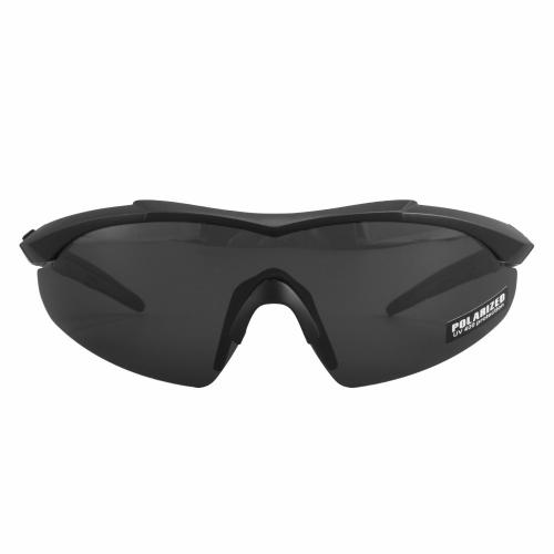 Тактичні окуляри 5.11 Tactical Aileron Shield з 4 лінзами чорна оправа з поляризацією Тактичні окуляри 5.11 Tactical Aileron Shield з 4 лінзами чорна оправа з поляризацією