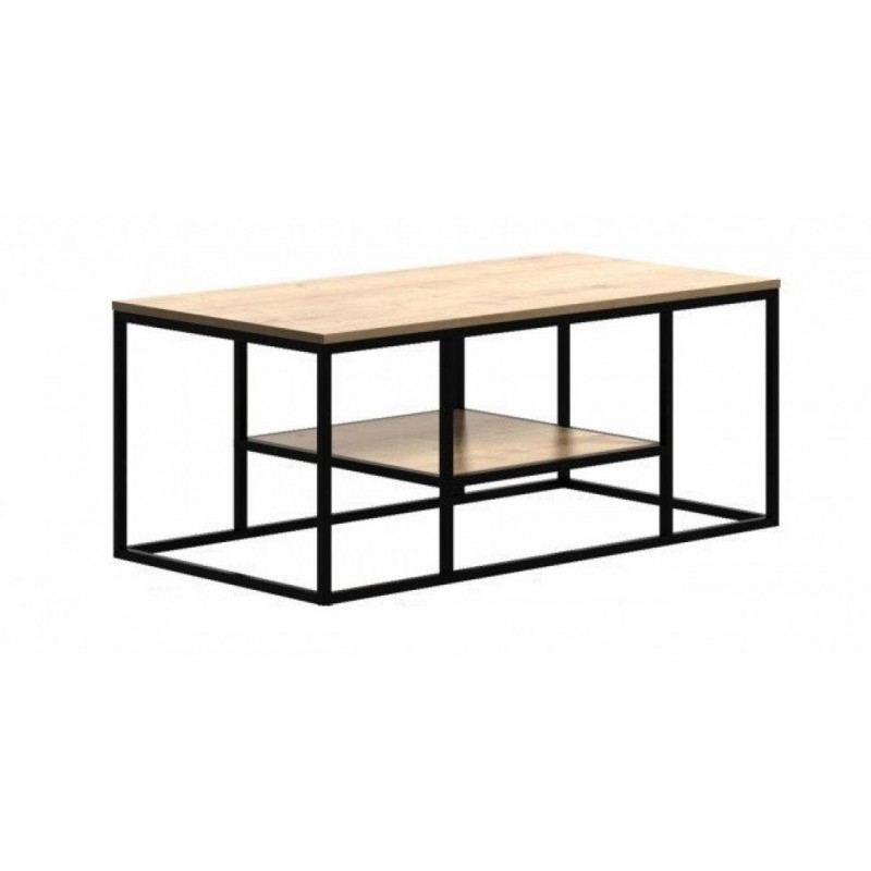 Кавовий журнальний столик у стилі Loft NS-504 530x1200x640 мм Черный
