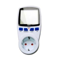 Енергометр Feron TM55 лічильник електроенергії розетковий