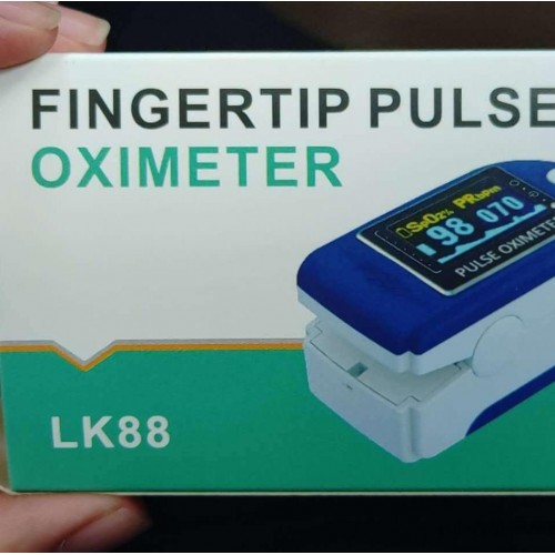 Пульсоксиметр на палець Pulse Oximeter LK-88 Оксиметр електронний