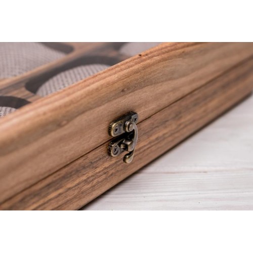 Бокс для зберігання наручних годинників ecoWalnut 7х35х26.5 см Бокс для зберігання наручних годинників ecoWalnut 7х35х26.5 см