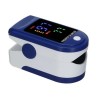 Пульсоксиметр електронний на палець Healer Oximeter 5309 LED пульсоксиметр+Батарейки+Чорний спортивний годинник