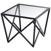 Кавовий журнальний столик у стилі Loft NS-592 630x550x550 мм Черный