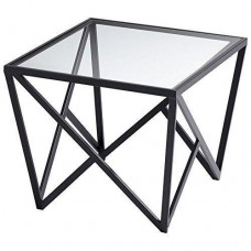 Кавовий журнальний столик у стилі Loft NS-592 630x550x550 мм Черный