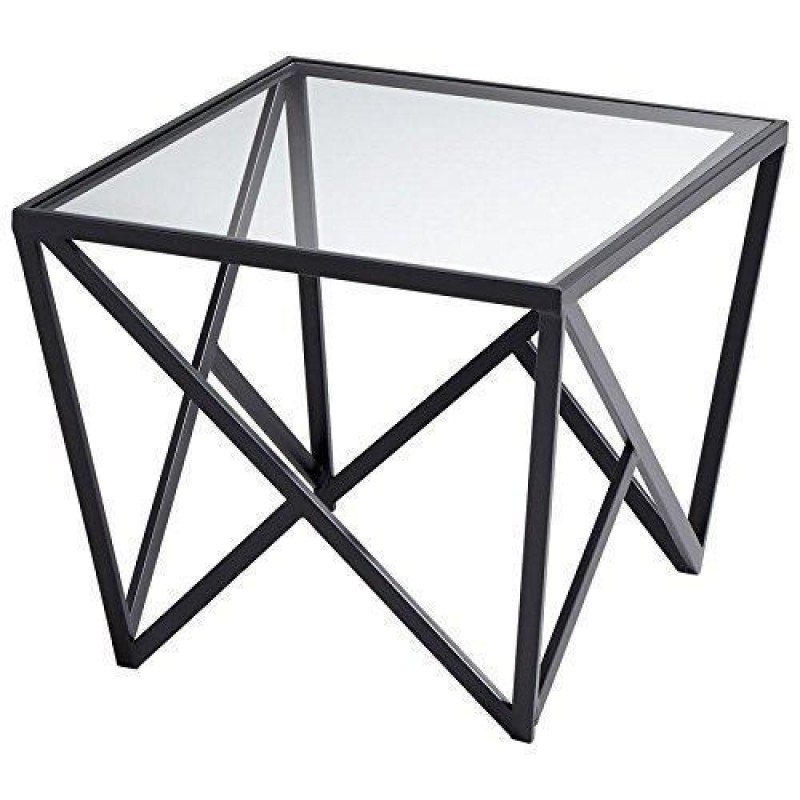 Кавовий журнальний столик у стилі Loft NS-592 630x550x550 мм Черный