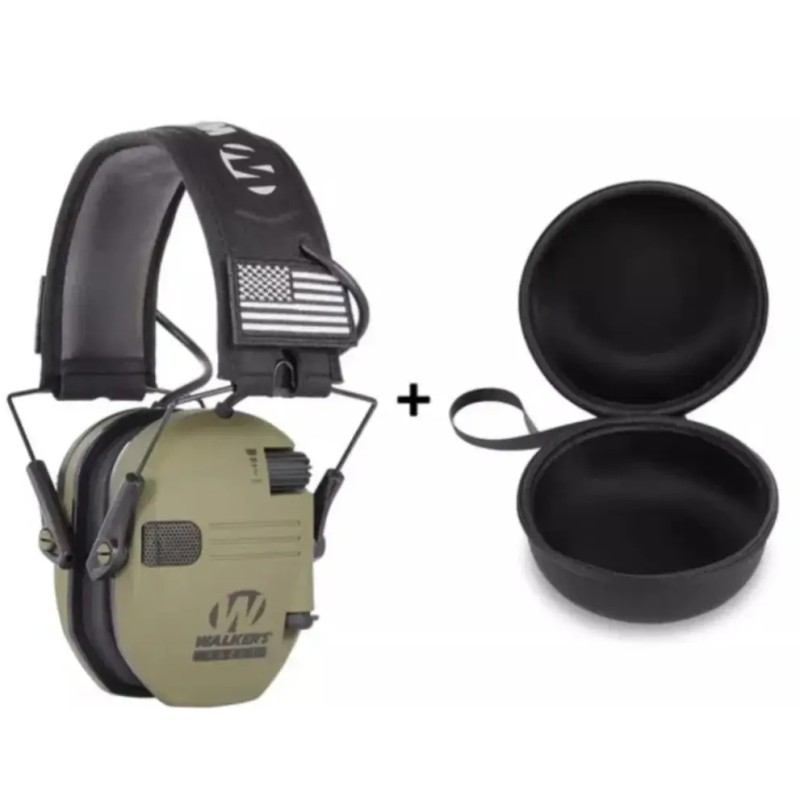 Тактичні активні навушники Walkers Razor Оливковий