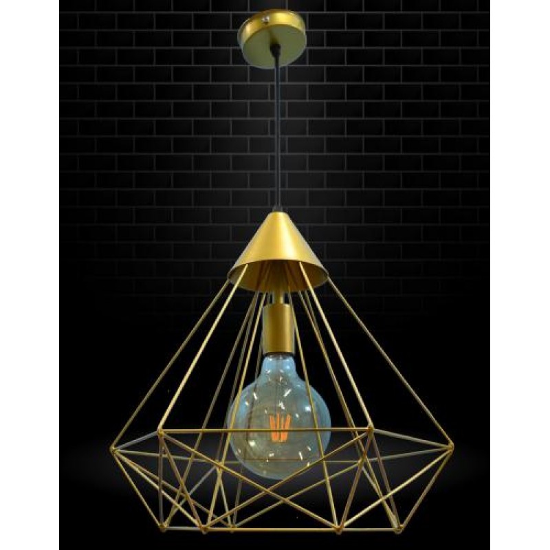 Світильник підвісний MSK Electric Crystal у стилі лофт NL 0541 G