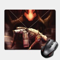 Ігрова поверхня Nextprint Леві Атака титанів маленький - Attack on Titan 220 х 180 мм (14921)