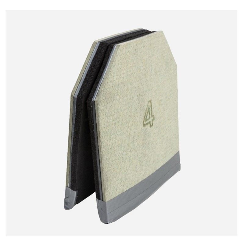 Комплект бронепліт збільшених 4-го класу No Brand Armox 600Т 6 мм 27х33 см 4.5 кг 2 шт (2360414404)