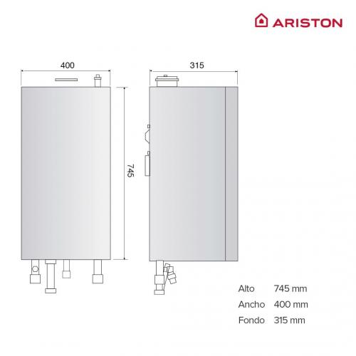 Газовий котел Ariston Matis Condens Plus 24 (3301327)