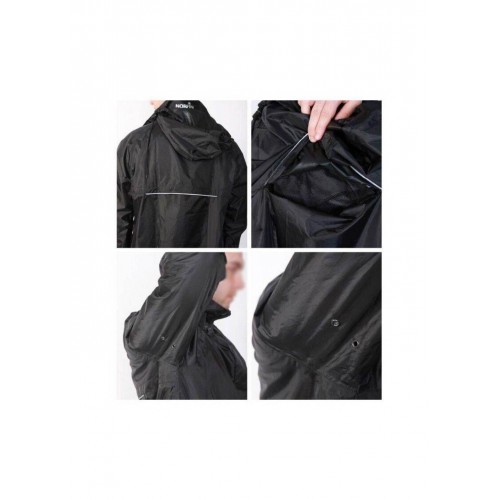 Костюм демісезонний водонепроникний Norfin RAIN р.XL Чорний 508004-XL Костюм демісезонний водонепроникний Norfin RAIN р.XL Чорний 508004-XL