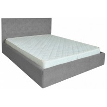 Ліжко Richman Ковентрі 120 х 200 см Місті Grey З підйомним механізмом та нішкою для білизни Сіра