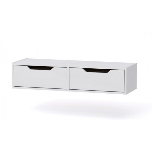 Навісне трюмо Компанит 11 100х33х22 см Альба білий Навісне трюмо Компанит 11 100х33х22 см Альба білий