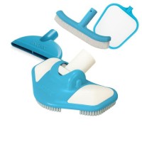 Набір 4в1: Насадки для догляду за дном та стінками басейну Intex 11445-4, діаметр 28 мм (насадка-пилосос 11445, сачок 29051, щітка 29053, насадка 11444)