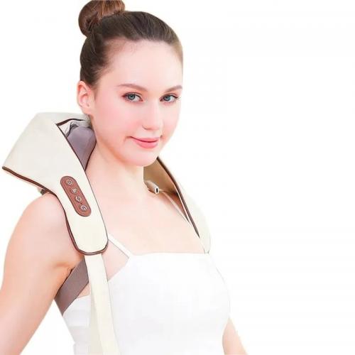 Масажер ударний для шиї та плечей RIAS Massager Shoulder Neck Z9 з підігрівом 70W (3_04579) Масажер ударний для шиї та плечей RIAS Massager Shoulder Neck Z9 з підігрівом 70W (3_04579)