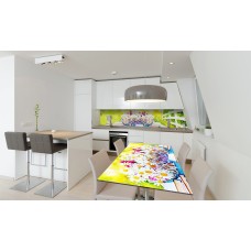 Наклейка вінілова на стіл Zatarga «Букет Ромашок» 600х1200 мм Z180775st