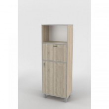 Шафа-Пенал Тиса Мебель ШС-619 Дуб сонома 166x35x60 см