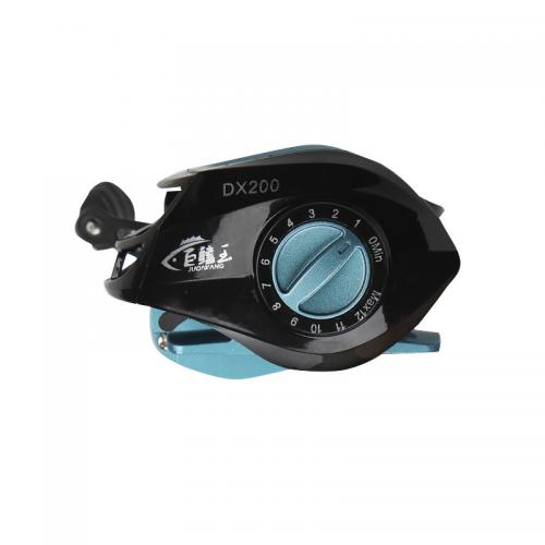 Котушка мультиплікаторна Juqiwang DX 200 Right Black-Blue 13558-85978 Котушка мультиплікаторна Juqiwang DX 200 Right Black-Blue 13558-85978
