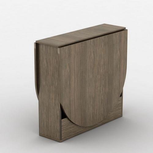 Стіл-книжка Тиса Мебель Куба Венге 750x800x1600 мм Стіл-книжка Тиса Мебель Куба Венге 750x800x1600 мм