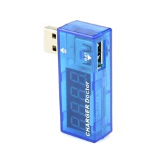 Тестер USB для повербанків вольтметр 4.5-10 Вольт до 3 А ємності акумулятора (051024)
