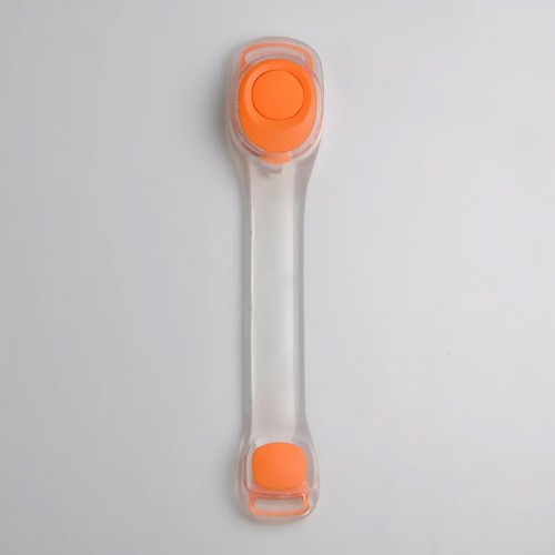 Світлодіодний LED браслет No Brand HY-0001 Orange USB акумуляторний