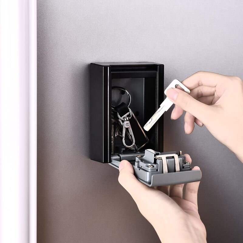 Міні сейф для ключів з кодовим замком і антивандальним металевим корпусом Badoo Security T10