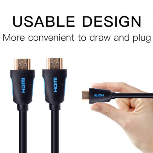 Кабель Vention HDMI-HDMI, 1m, v2.0 (VAA-M02-B100) в інтернет супермаркеті PbayMarket!