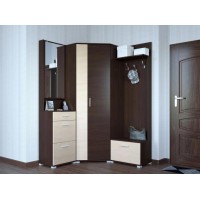 Передпокій кутовий Бриз Еверест венге комбі Передпокій кутовий Бриз Еверест венге комбі