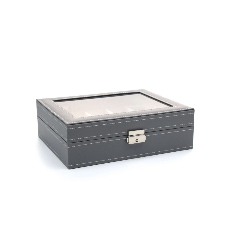 Шкатулка для зберігання годинників Craft 10PU.GR Сірий