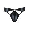 Чоловічі стринги Passion 033 Thong Paul XXL/XXXL Black, під латекс в інтернет супермаркеті PbayMarket!