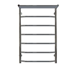 Рушникосушарка водяна Трапеція з полицею П7 500х800 Deffi Хром (C.TP.80.50.7.C.A)