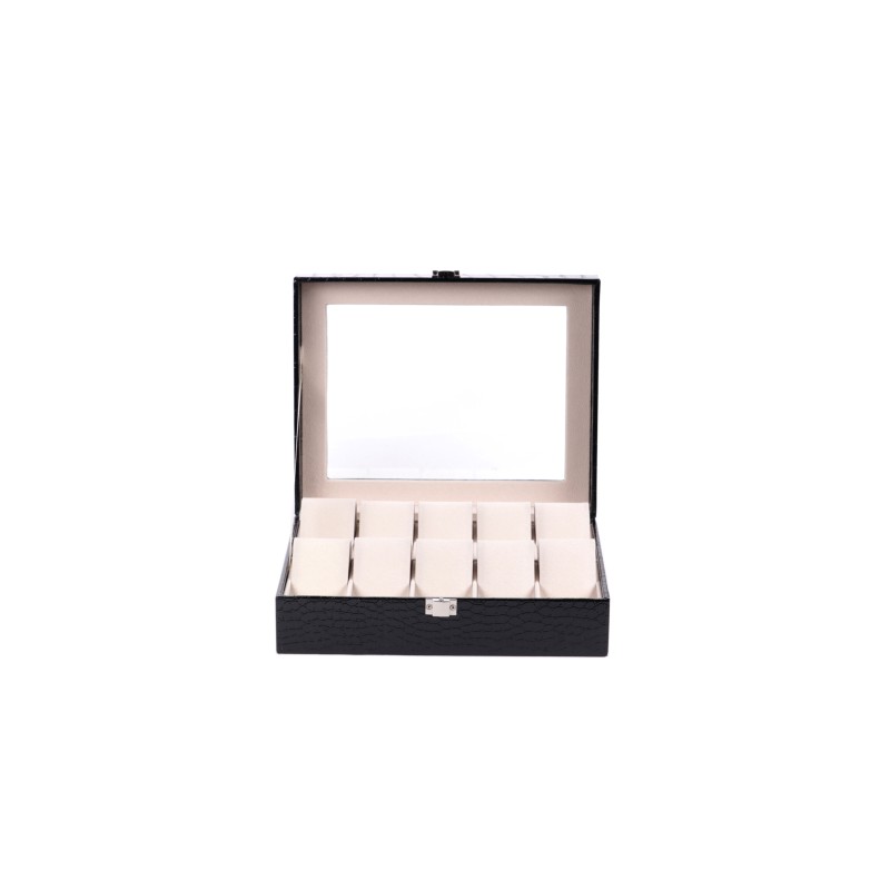 Скринька для зберігання годинників Craft 10PU.CROC.BL Чорний