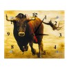 Годинники настінні ДомАрт СГ2 Бик Корида Рік бика Тихий хід 20х25х5 см (25591) в інтернет супермаркеті PbayMarket!