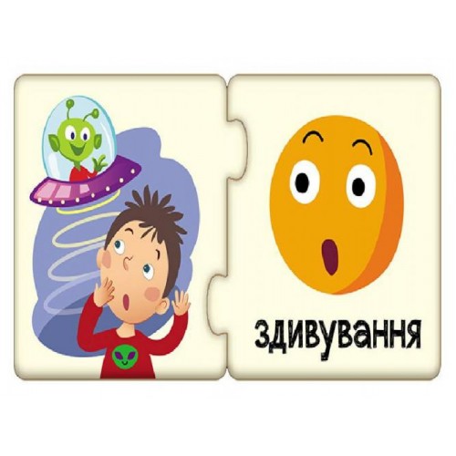 Пазли-половинки Ranok Creative Емоції укр 1214006 Пазли-половинки Ranok Creative Емоції укр 1214006