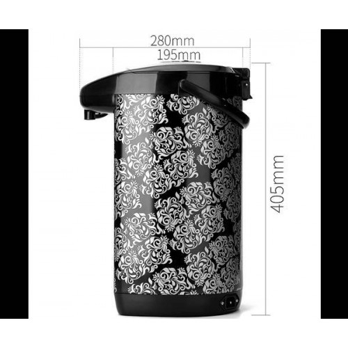 Термопот металевий 6,8 л Haeger HG-7906 чорний 800W (HG-7906_1091) Термопот металевий 6,8 л Haeger HG-7906 чорний 800W (HG-7906_1091)