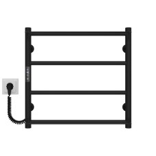 Рушникосушарка електрична Ladder П4 400х500 Deffi Чорний JD03 (C.LK.50.40.4.E.B.L.1)