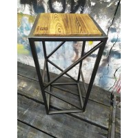 Барний стілець GoodsMetall у стилі ЛОФТ 750х350х350  Барний стілець GoodsMetall у стилі ЛОФТ 750х350х350