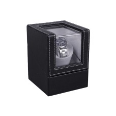 Шкатулка Craft для підзаводу 1 годинника W/PU/125/B Чорний
