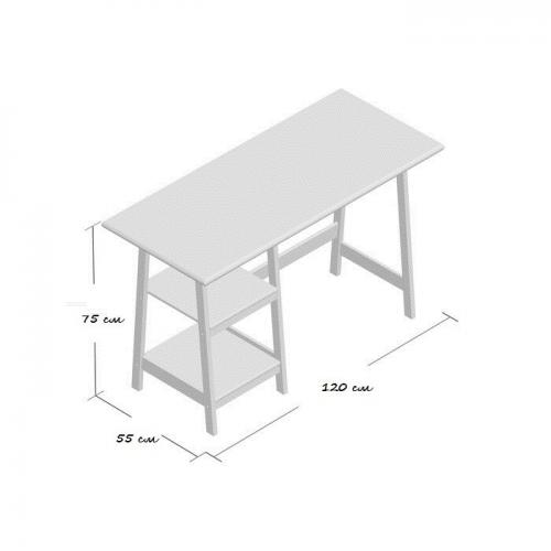 Стіл письмовий GoodsMetall із металу в стилі Лофт 1200х550х750 СП135 Стіл письмовий GoodsMetall із металу в стилі Лофт 1200х550х750 СП135