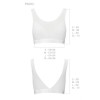 Топ з прозорою вставкою Passion PS002 TOP white, size S в інтернет супермаркеті PbayMarket!